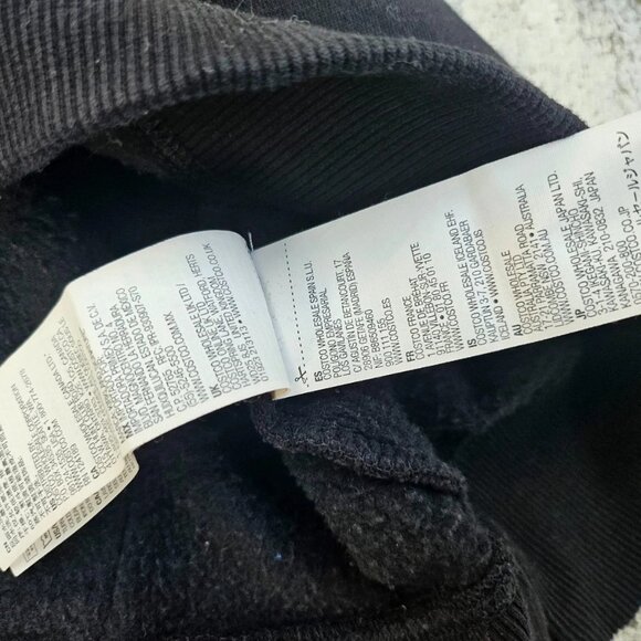 Kirkland Signature Unisex Hoodie Jacket Coat Black Long Sleeve Size L - Picture 11 of 12